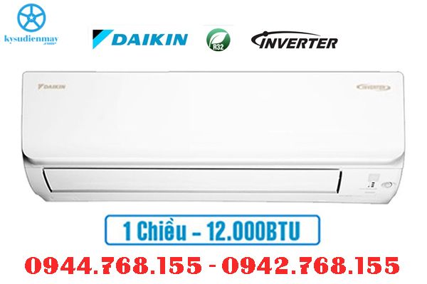 Điều hòa Daikin 12000BTU 1 chiều inverter FTKA35VAVMV