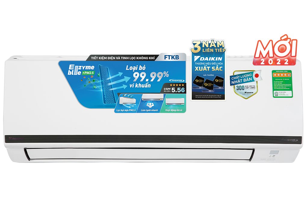 Điều hòa Daikin 12000BTU Inverter FTKB35WMVMV