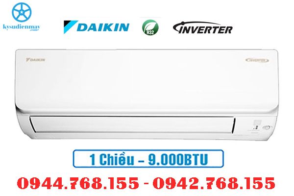 Điều hòa Daikin 9000BTU 1 chiều inverter FTKA25VAVMV