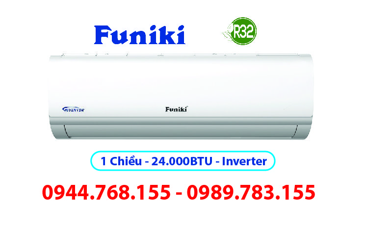 Điều Hòa Funiki 24000BTU 1 Chiều Inverter HIC24TMU