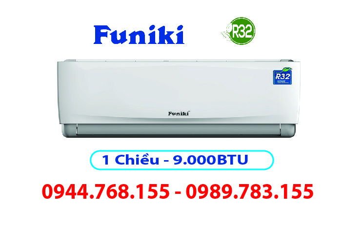 Điều hòa Funiki 9000BTU 1 chiều Gas R32 HSC09TAX