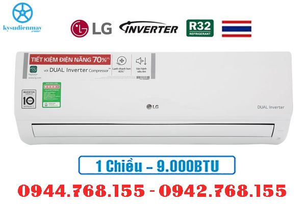 Điều hòa LG 1 chiều Inverter 9000Btu V10ENH