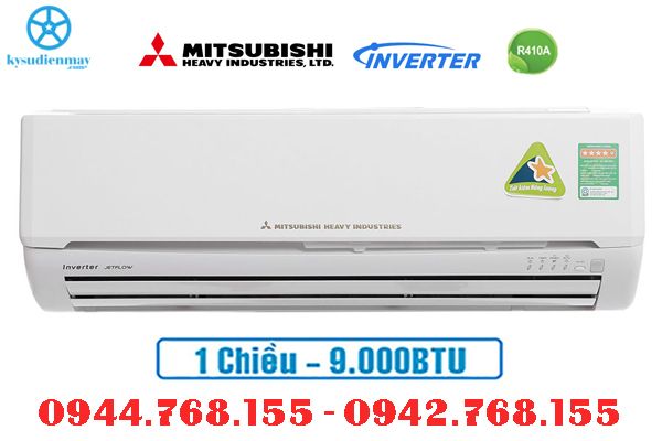 Điều hòa Mitsubishi heavy 1 chiều Inverter 9.000BTU SRK/SRC10YL