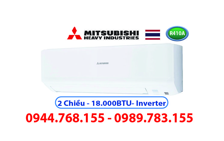 Điều hòa Mitsubishi Heavy 18.000BTU 2 chiều inverter SRK/SRC45ZSPS-S5