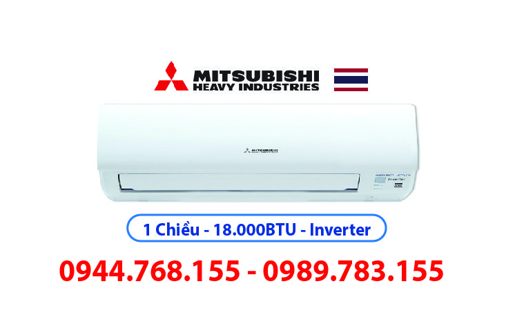 Điều hòa Mitsubishi Heavy 18000BTU 1 chiều inverter SRK/SRC18YXP-W5