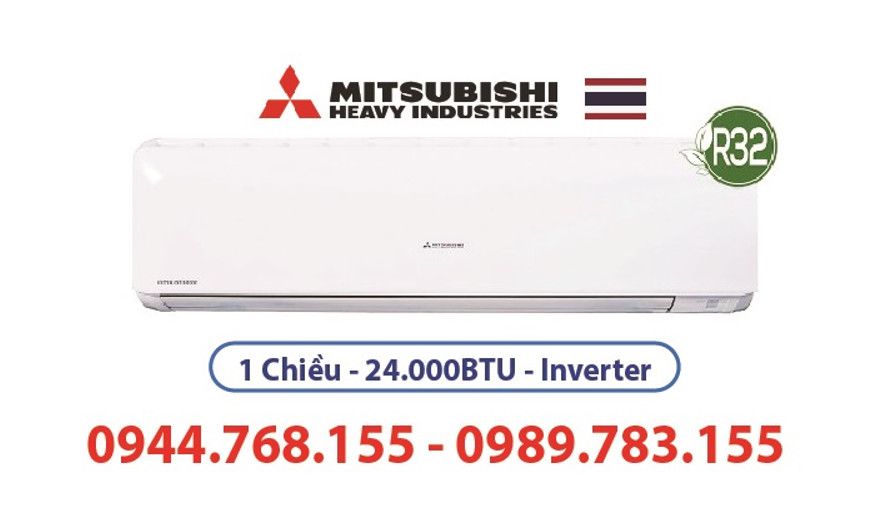 Điều Hòa Mitsubishi Heavy 24000BTU 1 Chiều Inverter SRK/SRC24YW-W5