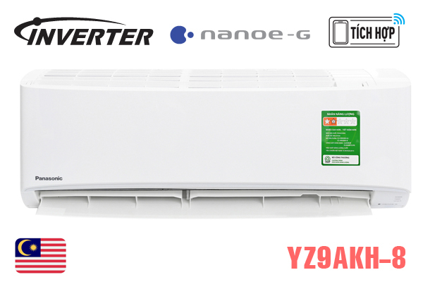 Điều Hòa Panasonic 2 Chiều 9.000BTU Inverter YZ9AKH-8