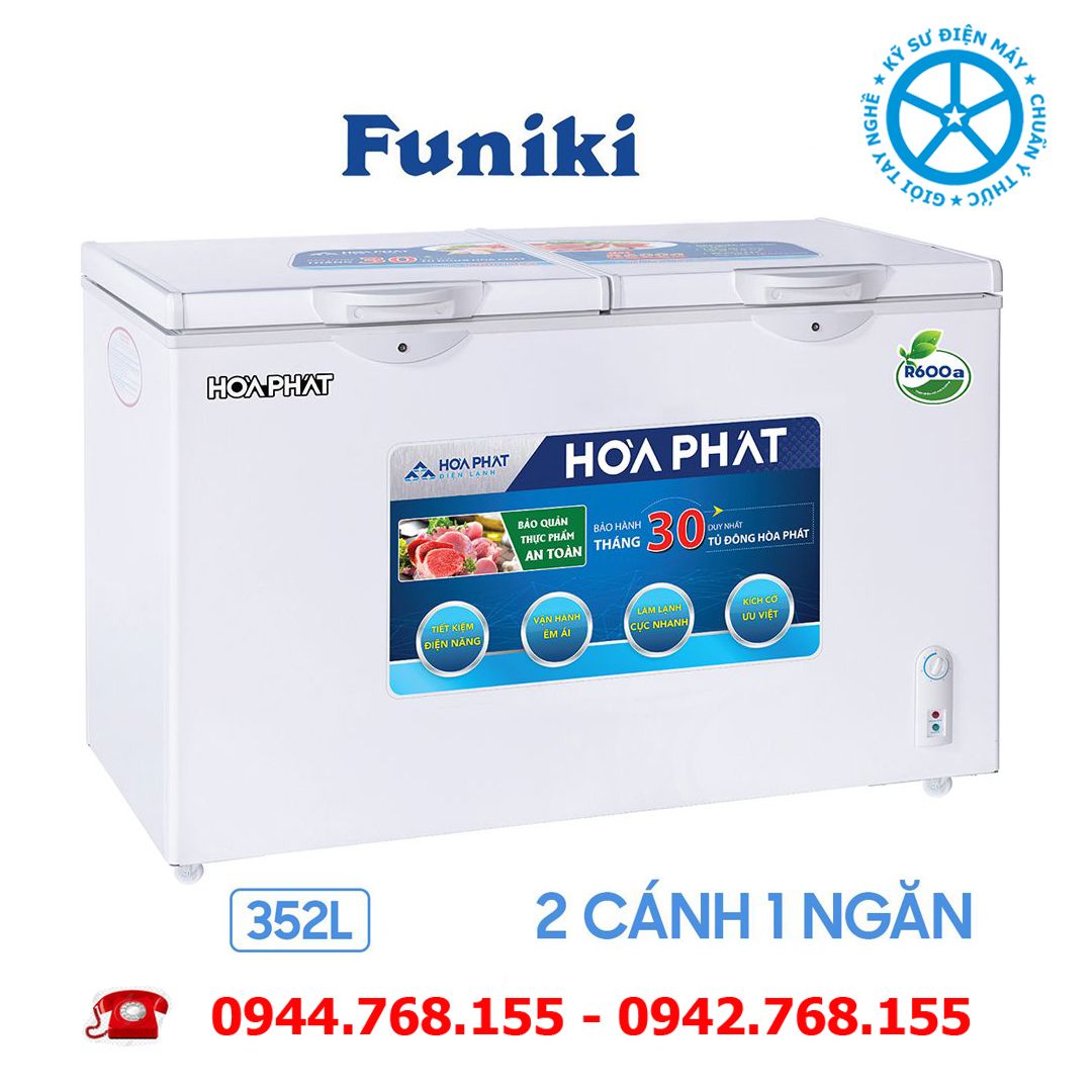 Tủ đông Funiki Hòa Phát 352 lít 1 ngăn HCF 666S1N2